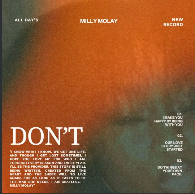 Milly Molay record artwork